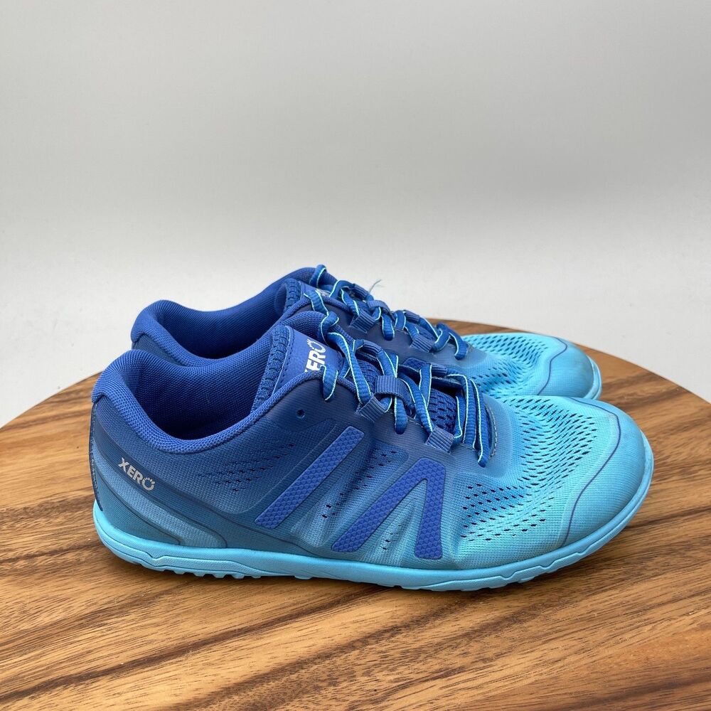 Xero Shoes HFS II Minimalist Running Blue Mens Size 7 Barefoot *NO INSOLES